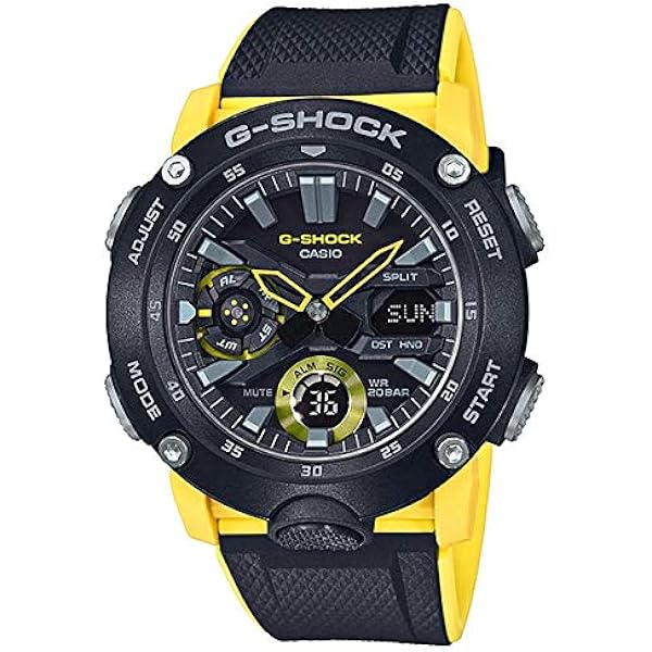 CASIO G-SHOCKジーショックイエロー カーボンコア 人気爆発中 Amazon.co.jp: [カシオ]CASIO 腕時計 G-SHOCK ジーショック カーボン