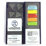 LAMINA　アルミカッターブレードインサート カッティングツール 回転工具 CNCツール 切削工具 10pcs