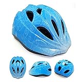 Garmine ヘルメット 子供用 可愛い 超軽量 幼児 キッズ 小学生 サイクリング 自転車 登山 スケートボードなど適用 スポーツヘルメット (ブルー)