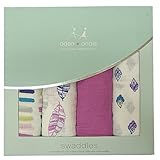エイデンアンドアネイ ADEN+ANAIS おくるみ コットン 4枚セット 12種 クラシック モスリン スワドル (WINK) [並行輸入品]