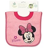 Minnie Mouse Terrycloth Pullover Baby Bib by Disney