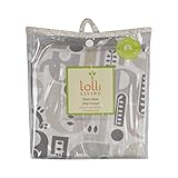 Lolli Living Fitted Sheet, Naturi Print by Lolli Living
