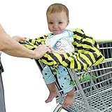 赤ちゃん用品 ショッピングカートカバー ハイチェアカバー TIHANS レストランのイスに装着 幼児のため ショッピングカート カバー