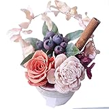 プリザーブドフラワー ティータイム クリアケース入