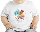 Summer the best season オーガニックベビーTシャツ 12 - 18 Months