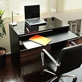 スライドテーブル付90cm幅デスク