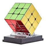 マジックキューブ ​ 3x3 魔方 ​ 立体パズル 知育玩具 Magic Cube 子供ギフト クリスマス プレゼント 祝日ギフト 子どもおもちゃ (磁石内蔵－メタリック)