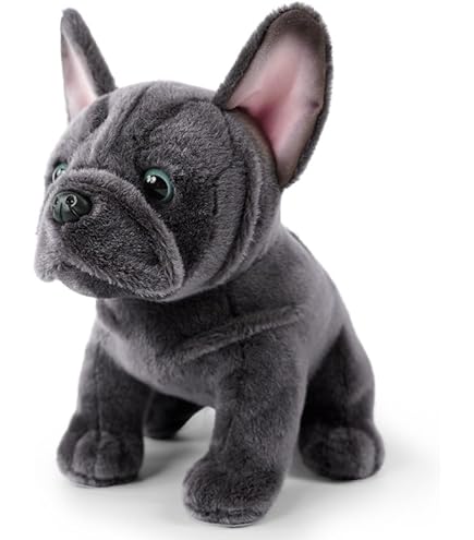 Amazon.co.jp: BABOLI 本物そっくりのフレンチドッグのぬいぐるみ 超