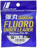 メジャークラフト ライン 弾丸フロロショックリーダー DFL-4/16lb 4.0号(16lb)30m