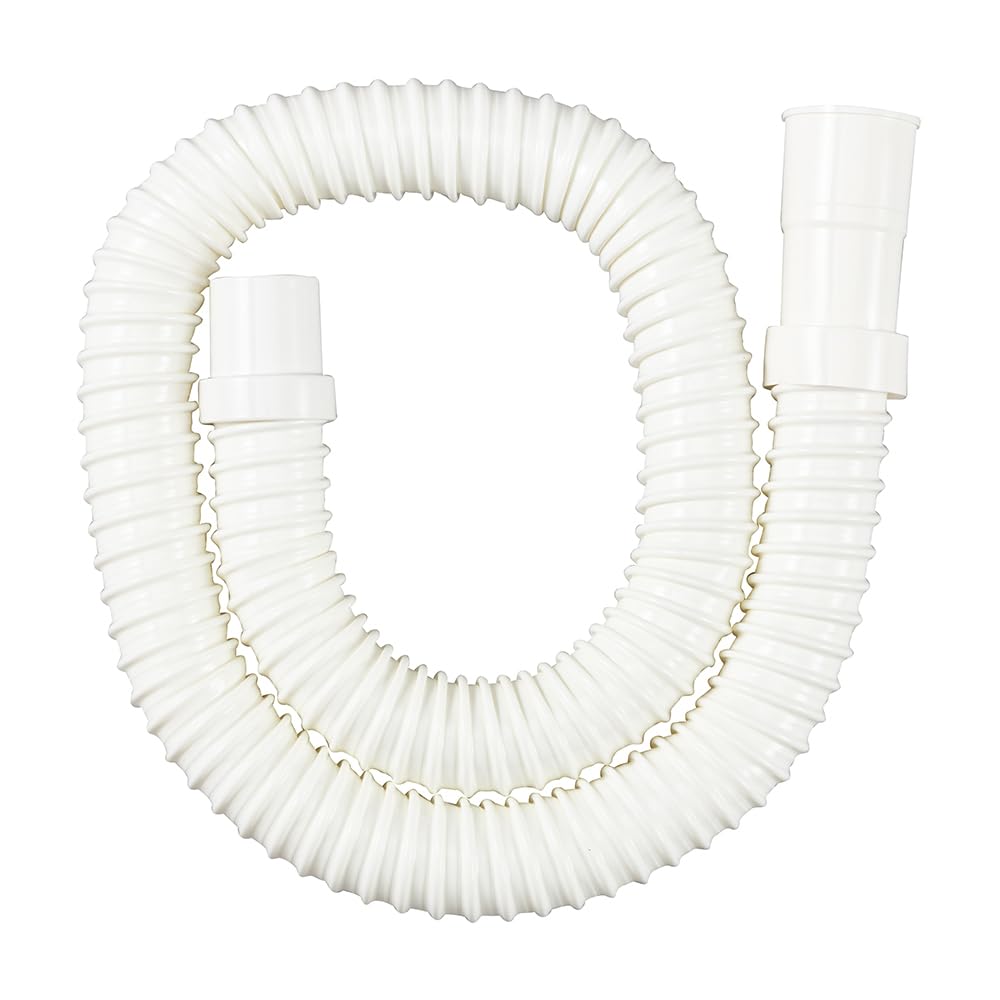 SANEI(サンエイ) 洗濯機排水ホース 延長用 1m アイボリー PH64-861T-1M-I
