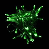 Aleko B40LEDGREEN 40 LED 13' Battery Operated String Christmas Lights, Green [並行輸入品]