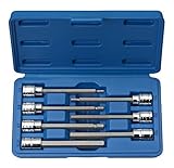 Neiko 10076A 3/8-Inch Extra Long Hex Bit Socket Set Metric, 7-Piece [並行輸入品]
