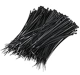 YaheetechケーブルZip Ties 8 " Heavy Duty 200 mm x 2 mm多目的、LargeブラックナイロンパックワイヤZip Ties by Strong Ties。50l
