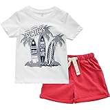 KISBINI 子供服 半袖 Tシャツ 男の子 トップス パンツ キッズ カジュアル 上下2点セット 綿100％