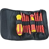 TRUSCO 絶縁差替式ドライバーセット(マグネット入り) TZDS-8S