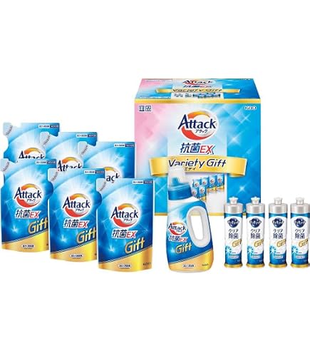 Amazon | 【ギフトセット】アタックNeo 抗菌EX Wパワーギフト アタック