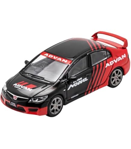 Amazon | Inno Models 1/64 ホンダ シビック FD2 無限 RR レッド