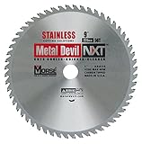 MK Morse CSM956NSSC Metal Devil Circular Saw Blade, 9-Inch, Stainless Steel [並行輸入品]