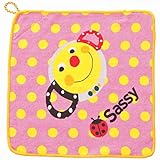 Sassy ループ付きタオル/スマイリー【入園準備】NZSA96007