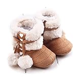 WIN ベビーブーツ　コットンブーツ　冬　暖かい　赤ちゃん スノーブーツ　ベビーフィート　無地柄 ベビー用品 出産祝い ちよちよ歩き 靴子供用 歩行サポート 防寒対策　ルームシューズ　ベビーブーツ　女