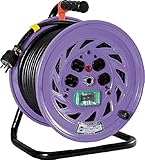 日動 電工ドラム 単相200Vドラム アース漏電しゃ断器付 30m NFEB23015A