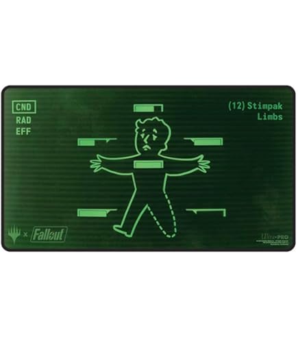 Amazon.co.jp: Ultra PRO - Fallout Holofoil プレイマット - ヌカ