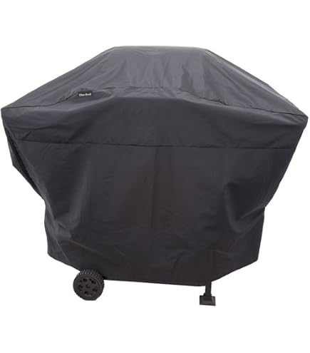Char-Broil Grillabdeckung XL, 165 Cm – Aus Dickem Vinyl, Wasserfest, Mit UV-Schutz & Seitenriemen