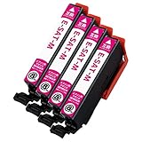 EPSON エプソン SAT-(M/マゼンタ)【4本セット】 最新 互換 インクカートリッジ 《ICチップ搭載・残量表示対応》 サツマイモ SATM SAT-M 純正と併用可能 (対応機種: EP-712A EP-713A EP-714A EP-715A EP-812A EP-813A EP-814A EP-815A EP-716A EP-816A)【STAR JET製】