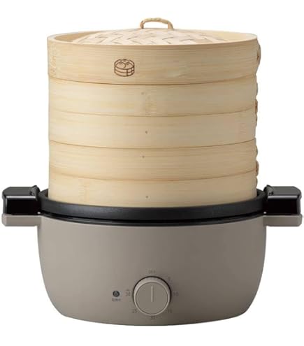 竹製 3段せいろ 蒸し器 電気せいろ Amazon｜蒸し器 セイロ 竹蒸し器 せいろ 蒸し器 中華せいろ 蒸籠