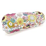 acortile 抱っこひも収納カバー Ｌ 日本製 【ひまわりトロピカル×ブラック】 90日保証 リバーシブル 裏生地ブラック シッカリ生地 ★エルゴアダプト・ベビービョルン収納可能なＬサイズ★