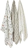 Little Unicorn Cotton Muslin Swaddle Blankets - Forest Friends by Little Unicorn