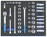 Gedoreソケットレンチ品揃え3/8 "2/4 CTモジュールで、43個2005 CT2 D 30