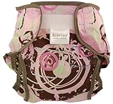 クーシーズ タフタ素材 防水おむつカバー (10～20kg) ウォーターリング ピンク