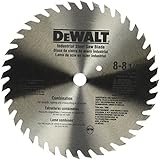DEWALT DW3350 8-1/4-Inch 40 Tooth ATB Combination Saw Blade with 5/8-Inch and Diamond Knockout Arbor