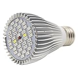 Tumao 植物育成ライト LED 植物育成用ランプ 9W E27 40LED 水耕栽培ランプ 観葉植物 水耕栽培 水草栽培 室内用 園芸 室内栽培ランプ