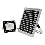 GOODGOODS LED ソーラーガーデンライト 庭園灯 玄関常夜灯 屋外照明 防水延長 10W 100W相当 1100LM 18650電池 自動点灯 昼白色 【一年保証】 TYH-10P