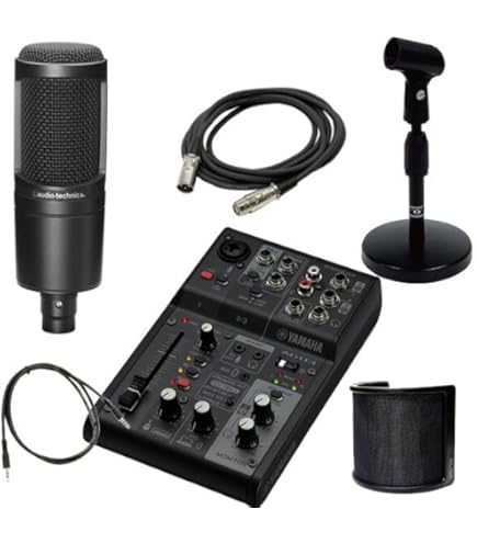 Amazon.co.jp: YAMAHA / AG03MK2 BLACK AT2020 Androidユーザー向け