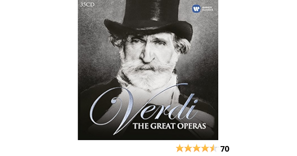 Amazon Verdi Great Operas Verdi G 交響曲 管弦楽曲 協奏曲 ミュージック