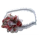 SODIAL 赤ちゃんの花のヘッドバンド　女の子のアクセサリーのレースヘアバンド　ウィーブ　赤ちゃんの為