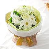 花由 そのままブーケ（花束） ホワイトミント マケプレプライム便 ＜冷蔵便でお届け＞