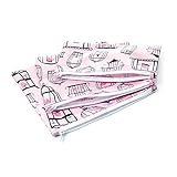 バンキンス エブリデイバッグ【日本正規品】USA発 小物スッキリ 防水収納ポーチ 3サイズセット Tweet(ピンク) EVB3-200