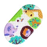 Topskyノンスリップベビーバスマットfor幼児用、かわいいクリスマスギフト(ジャングル)