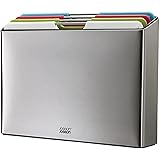 【正規品】 Joseph Joseph (ジョセフジョセフ) まな板 セット フォリオ スチール マルチカラー 60213