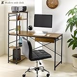 ラック付デスク【左右組み替え可能！】幅1200iw-iwp-120