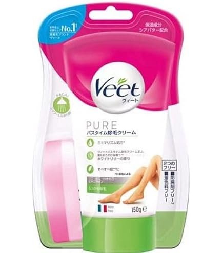 Amazon.co.jp: ヴィート Veet ピュア バスタイム 除毛クリーム 敏感肌