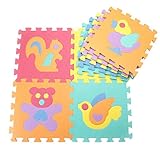Animali 10pcs-soft-eva-foam-puzzle-mat-floor-crawling-rugs-kids-baby-play-crawling-pad