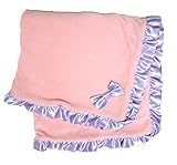 niva ニヴァ ベビー フリルブランケット ピンク