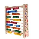 Domybest 1pcs 積み木 子供おもちゃ 木のおもちゃ 知育玩具 木製 玩具 数学能力 3歳以上 カラフル 視覚刺激 お祝い ギフト 誕生日 記念日