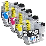 ブラザー用洗浄カートリッジInc.com製 LC3111-(BK/C/M/Y)４色セット 洗浄液 残量表示対応最新ICチップISO14001/ISO9001認証工場生産 国内梱包再検品