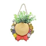 MATECam 壁飾り 植物壁吊り 吊り鉢 壁掛け となりのトトロ　簡約風 植木鉢/多肉植物/サボテン鉢/花鉢 容器 プランター